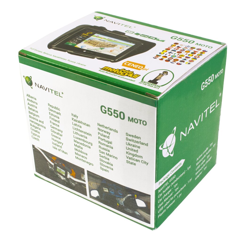 4,3 GPS navigaatori Navitel G550 Moto hinta ja tiedot | GPS-laitteet | hobbyhall.fi