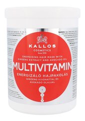 Kallos Cosmetics Multivitamin hiusnaamio 1000 ml hinta ja tiedot | Naamiot, öljyt ja seerumit | hobbyhall.fi