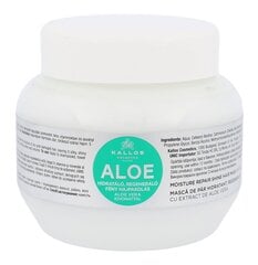 Kallos Cosmetics Aloe Vera hiusnaamio 275 ml hinta ja tiedot | Naamiot, öljyt ja seerumit | hobbyhall.fi