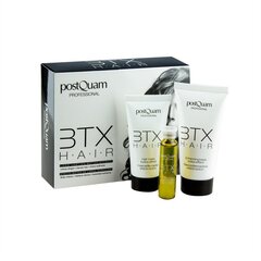 PostQuam Professional BTX hiustenhoitosetti, 40 ml + 25 ml + 10 ml hinta ja tiedot | Naamiot, öljyt ja seerumit | hobbyhall.fi