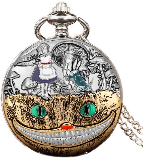 Cheshire Cat -kello hinta ja tiedot | Hauskat kellot | hobbyhall.fi