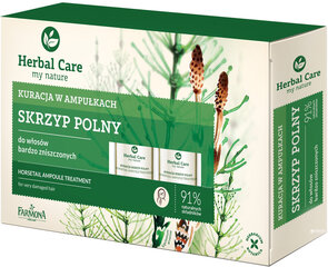 Farmona Herbal Care -hiusseerumi piparjuuri- ja aloeuutteella, 5 x 5 ml hinta ja tiedot | Farmona Hiustenhoitotuotteet | hobbyhall.fi