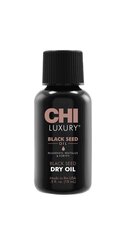 Hiusöljy CHI Black Seed Oil Dry Oil 15ml hinta ja tiedot | Naamiot, öljyt ja seerumit | hobbyhall.fi