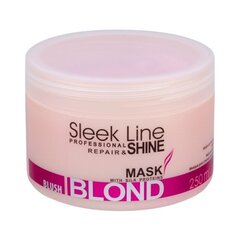 Elvyttävä hiusnaamio Stapiz Sleek Line Blush Blond 250 ml hinta ja tiedot | Stapiz Hajuvedet ja kosmetiikka | hobbyhall.fi