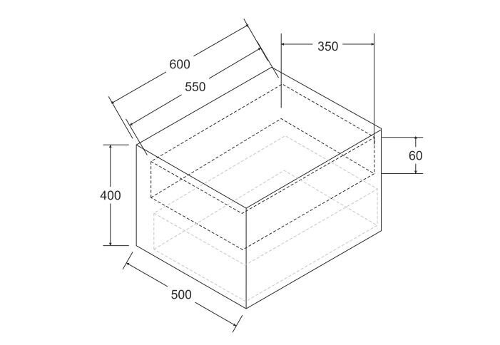 Kylpyhuonekaappi Besco Floo 60 Slim marmorityötasolla, valkoinen/kultainen hinta ja tiedot | Kylpyhuonekaapit | hobbyhall.fi