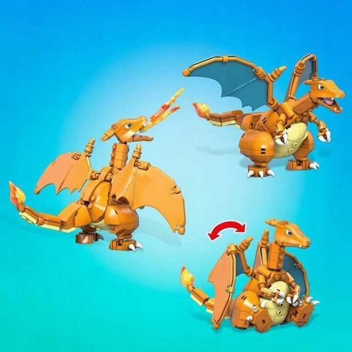 Rakennussetti Charizard Pokemon GWY77, 222 hinta ja tiedot | LEGOT ja rakennuslelut | hobbyhall.fi