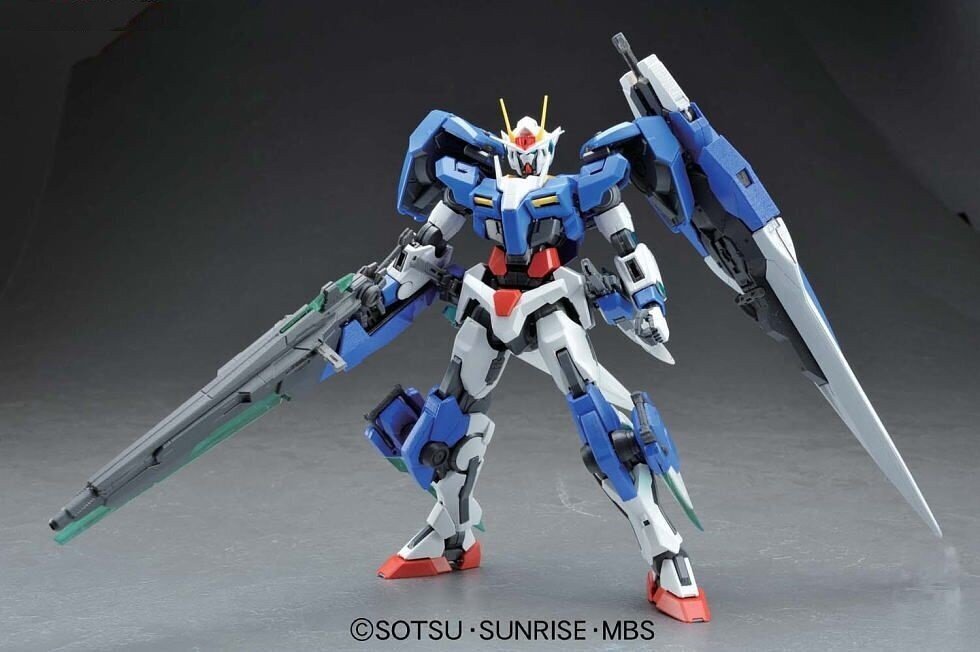 Bandai - MG 00 Gundam Seven Sword/G, 1/100, 63083 hinta ja tiedot | LEGOT ja rakennuslelut | hobbyhall.fi