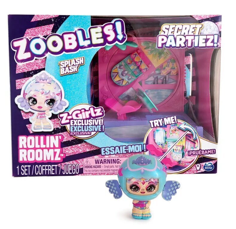 Lelusarja Zoobles, 2 sarjaa Secret Partiez Splash Bash, 6064355 hinta ja tiedot | Tyttöjen lelut | hobbyhall.fi