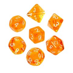 Noppasarja Rebel Rpg Mini Crystal, oranssi hinta ja tiedot | Lautapelit ja älypelit | hobbyhall.fi