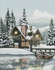 Timanttimosaiikki Ideyka Cottage, 40 x 50 cm hinta ja tiedot | Timanttimaalaukset | hobbyhall.fi