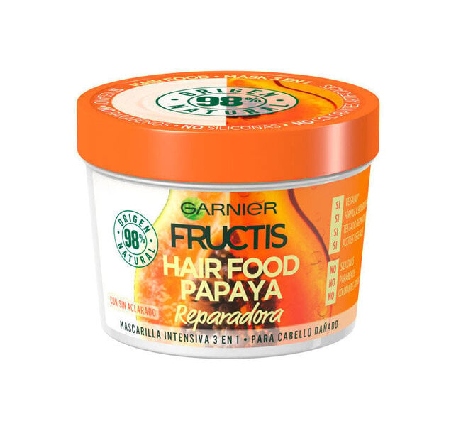 Hiusnaamio Garnier Fructis Hair Food Papaya 3-in-1, 390 ml