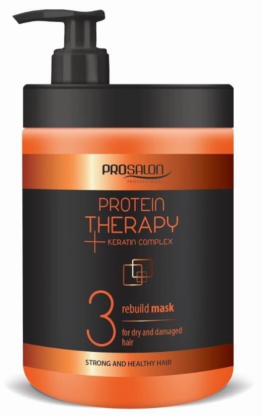 Keratiinia ja aloeuutetta sisältävä hiusnaamio kuiville ja vaurioituneille hiuksille Chantal Prosalon Protein Therapy Keratin 3 Complex 1000 g. hinta ja tiedot | Naamiot, öljyt ja seerumit | hobbyhall.fi