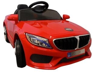 BMW yksipaikkainen sähköauto lapsille, punainen hinta ja tiedot | Lasten sähköautot | hobbyhall.fi