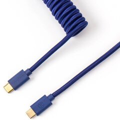 Keychron Coiled Type-C Cable, Blue hinta ja tiedot | Näppäimistöt | hobbyhall.fi