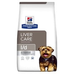 Hill's PD Canine Liver Care l/d aikuisille koirille, joilla on maksaongelmia, 1,5 kg hinta ja tiedot | Koiran kuivaruoka | hobbyhall.fi