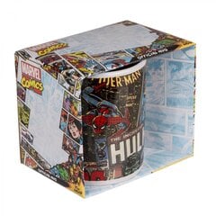 Muki, Marvel Retro, 325 ml hinta ja tiedot | Pelien oheistuotteet | hobbyhall.fi