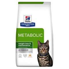 Hill's Prescription Diet Feline Metabolic kanan kanssa, 3 kg hinta ja tiedot | Kissan kuivaruoka | hobbyhall.fi