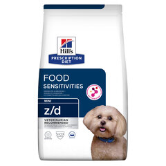 Hill's Prescription Diet z/d Canine Mini pienikokoisille koirille, 1 kg hinta ja tiedot | Koiran kuivaruoka | hobbyhall.fi