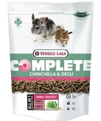 Ruokaa chinchillalle Versele Laga Chinchilla & Degu Complete, 8 kg hinta ja tiedot | Pieneläinten ruoat | hobbyhall.fi
