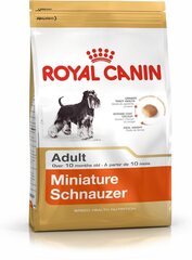 Royal Canin Miniature Schnauzer Adult aikuisille snautserikoirille, 7,5 kg hinta ja tiedot | Koiran kuivaruoka | hobbyhall.fi