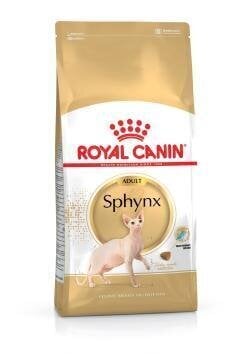 Royal Canin Sphynx Adult Pork sfinksirodun kissoille, 2 kg hinta ja tiedot | Kissan kuivaruoka | hobbyhall.fi