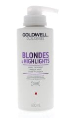 Hiustenhoitoaine vaaleille ja raidallisille hiuksille Goldwell Dualsenses Blondes & Highlights 500 ml hinta ja tiedot | Naamiot, öljyt ja seerumit | hobbyhall.fi