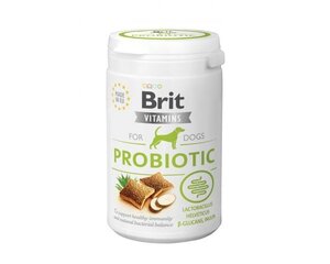 Vitamiinit koirille kanan kanssa Brit Vitamins Probiotic, 150 g hinta ja tiedot | Koiran terveys ja hyvinvointi | hobbyhall.fi