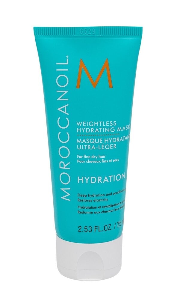 Moroccanoil Hydration Weightless hiusnaamio 75 ml hinta ja tiedot | Naamiot, öljyt ja seerumit | hobbyhall.fi