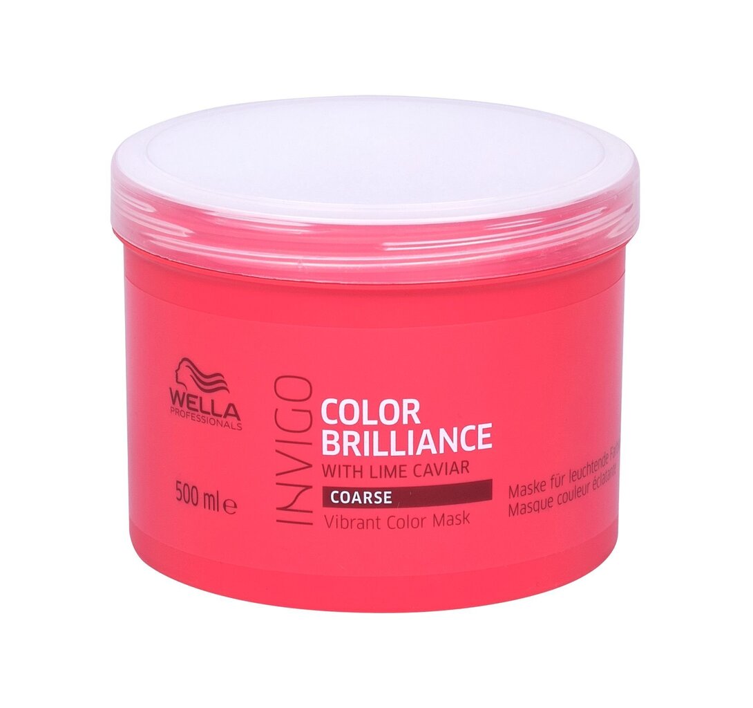 Wella Invigo Color Brilliance hiusnaamio 500 ml hinta ja tiedot | Naamiot, öljyt ja seerumit | hobbyhall.fi