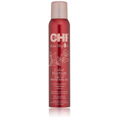 Kuivasuihke, suojaava öljy hiuksille CHI Rose Hip Oil Dry UV Protecting Oil 150 g hinta ja tiedot | Naamiot, öljyt ja seerumit | hobbyhall.fi