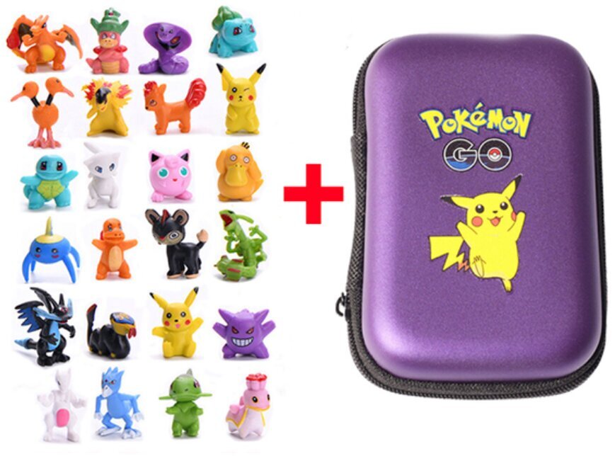 Minihahmosetti kotelolla Pokemon hinta ja tiedot | Poikien lelut | hobbyhall.fi