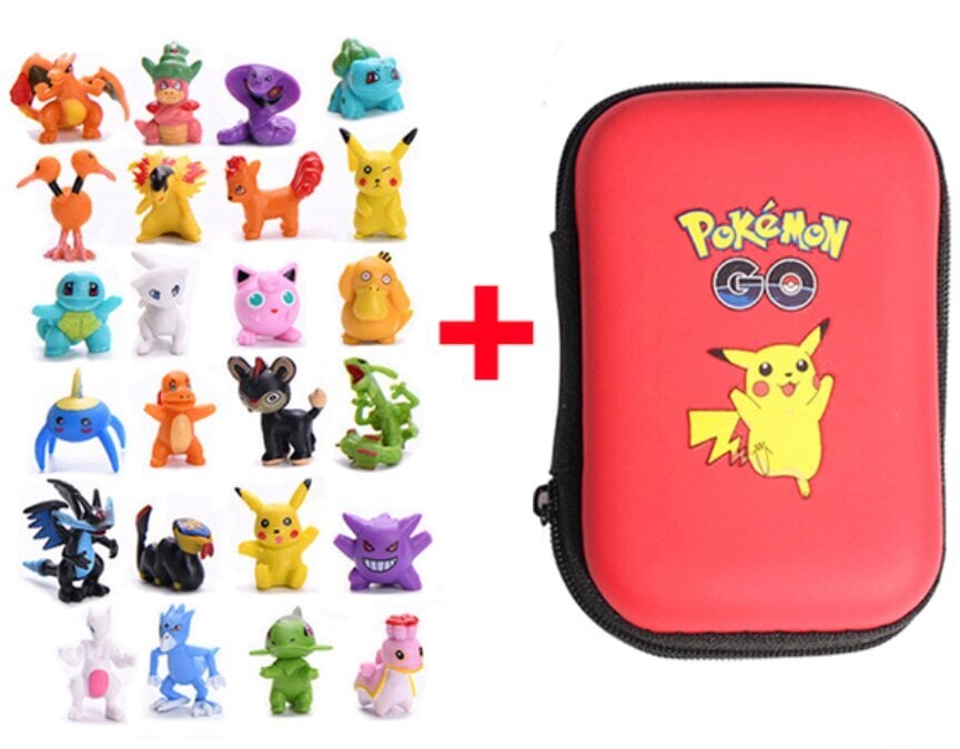 Minihahmosetti kotelolla Pokemon hinta ja tiedot | Poikien lelut | hobbyhall.fi