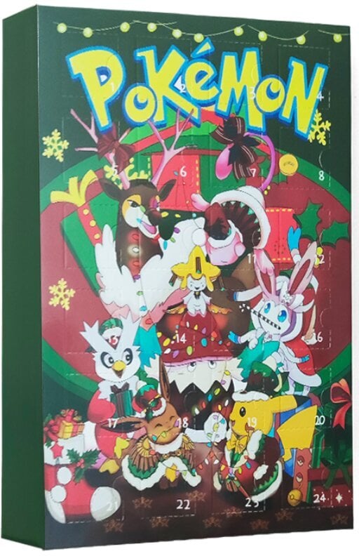 Pokemon Joulukalenteri hinta ja tiedot | Poikien lelut | hobbyhall.fi