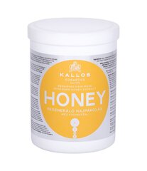 Kallos Cosmetics Honey hiusnaamio 1000 ml hinta ja tiedot | Naamiot, öljyt ja seerumit | hobbyhall.fi