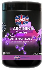 Hiustenlähtönaamio Ronney L Arginina Complex, 1000 ml hinta ja tiedot | Hiusnaamiot, öljyt ja seerumit | hobbyhall.fi