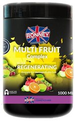 Elvyttävä hiusnaamio Ronney Professional Multi Fruit Complex Regenerating 1000 ml hinta ja tiedot | Naamiot, öljyt ja seerumit | hobbyhall.fi