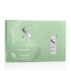 Energisoiva Scalp Lotion Alfaparf Milano Semi Di Lino Scalp Renew 12x10 ml hinta ja tiedot | Hiusnaamiot, öljyt ja seerumit | hobbyhall.fi