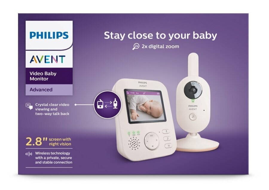 Philips Avent itkuhälytin, SCD881 hinta ja tiedot | Itkuhälyttimet | hobbyhall.fi