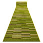 Rugsx Heat-Set Fryz Neli -matto, 60x1000 cm, vihreä hinta ja tiedot | Isot matot | hobbyhall.fi