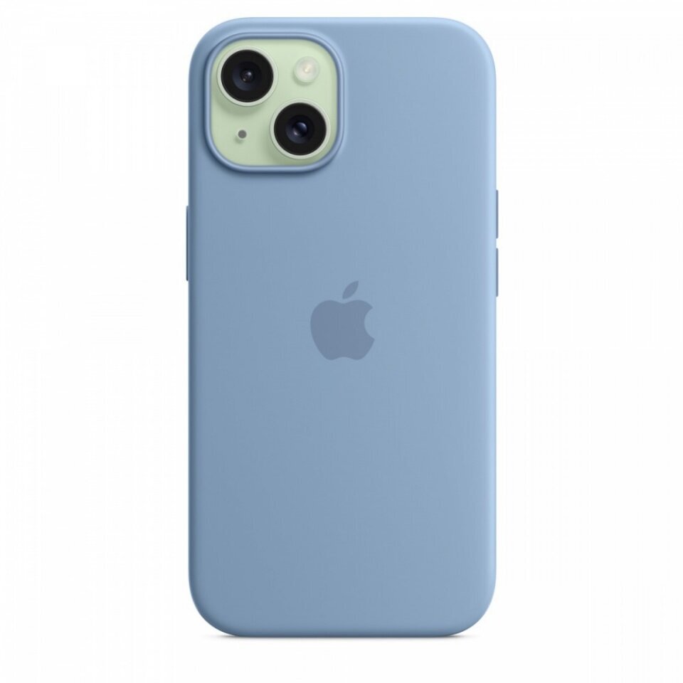 Apple Silicone Case MagSafe MT0Y3ZM/A Winter Blue hinta ja tiedot | Puhelimen kuoret ja kotelot | hobbyhall.fi