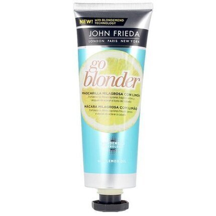 John Frieda Sheer Blonde Go Blonder Lemon Miracle Masque -vaalentava hiusnaamio vaaleille hiuksille, 100 ml hinta ja tiedot | Naamiot, öljyt ja seerumit | hobbyhall.fi