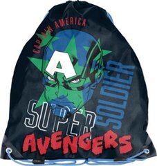 Pussi Paso Marvel Avengers Kapteeni Amerikka hinta ja tiedot | Urheilukassit ja reput | hobbyhall.fi