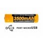 Fenix USB ARB-L18U Akku (18650 3500 mAh 3.6 V) hinta ja tiedot | Muut retkeilyvarusteet | hobbyhall.fi