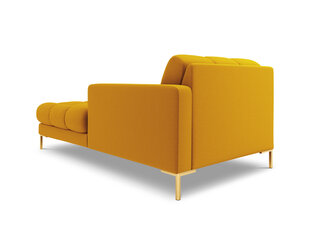 Pehmeä kulmalepotuoli Bali, oikeanpuoleinen, 185x102x75 cm, keltainen/kulta hinta ja tiedot | Nojatuolit | hobbyhall.fi
