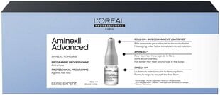 Ampullit hiustenlähtöä vastaan L'Oreal Professionnel Serie Expert Aminexil Advanced 10x6 ml hinta ja tiedot | Naamiot, öljyt ja seerumit | hobbyhall.fi