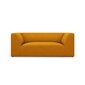 Kahden hengen sohva Ruby, 174x92x69 cm, keltainen hinta ja tiedot | Sohvat ja vuodesohvat | hobbyhall.fi