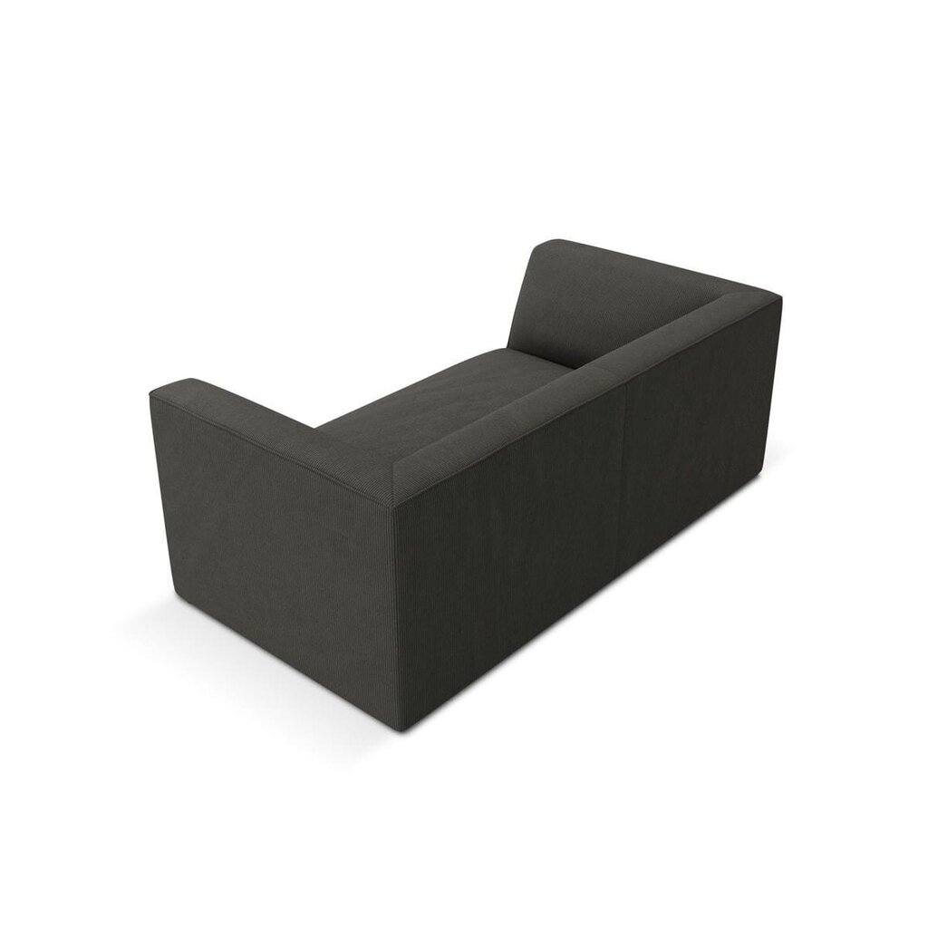 Kahden hengen sohva Ruby, 174x92x69 cm, tummanharmaa hinta ja tiedot | Sohvat ja vuodesohvat | hobbyhall.fi