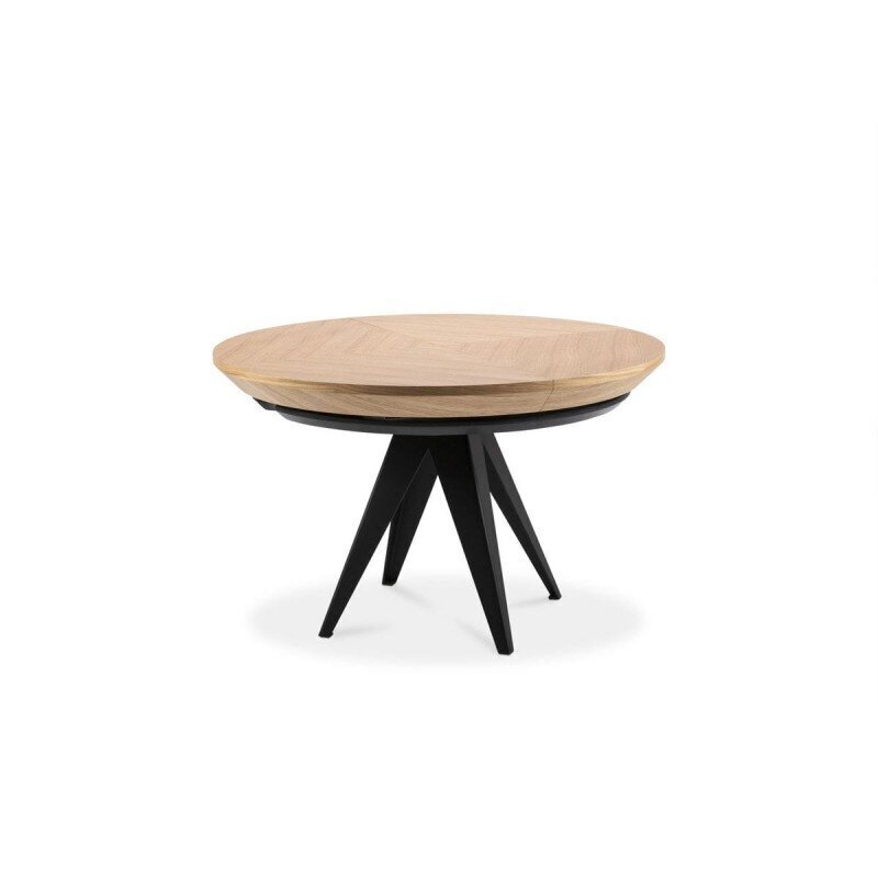 Pöytä Micadoni Home Toni, ruskea/musta hinta ja tiedot | Sohvapöydät | hobbyhall.fi