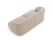 Sohva Micadoni Home Miley 184x85x74 cm, beige hinta ja tiedot | Sohvat ja vuodesohvat | hobbyhall.fi