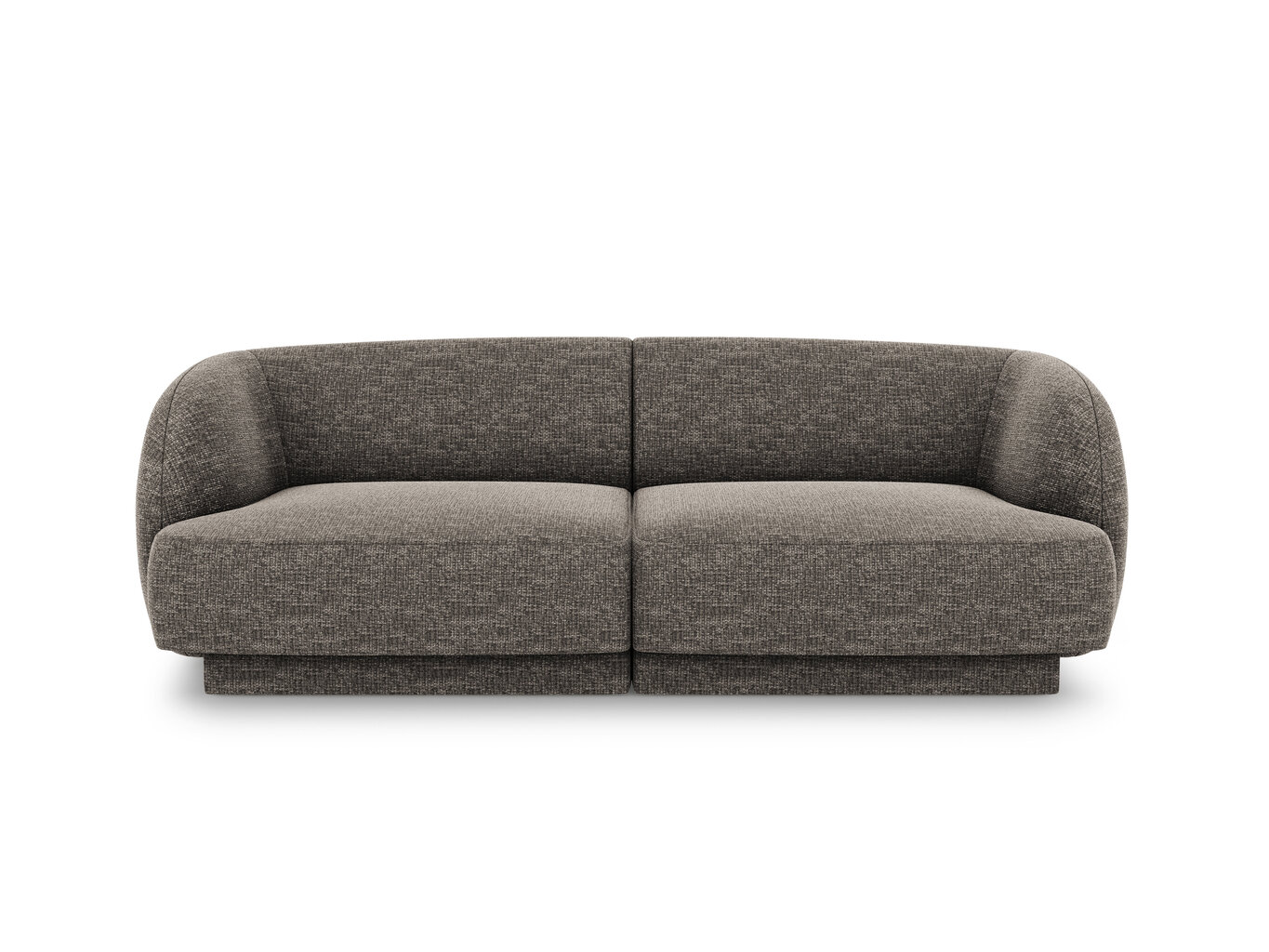 Sohva Micadoni Home Miley 184x85x74 cm, ruskea hinta ja tiedot | Sohvat ja vuodesohvat | hobbyhall.fi